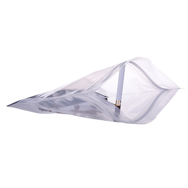 Embalaje orgánico bolso transparente compostable para ensalada
