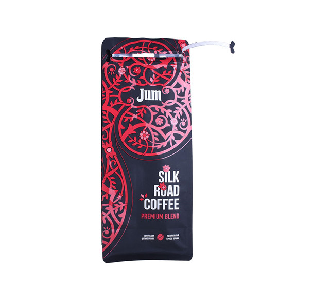 Producción personalizada Las bolsas de café de negro mate se reciclarán bolsas de PLA transparentes mylar bolsas ziplock