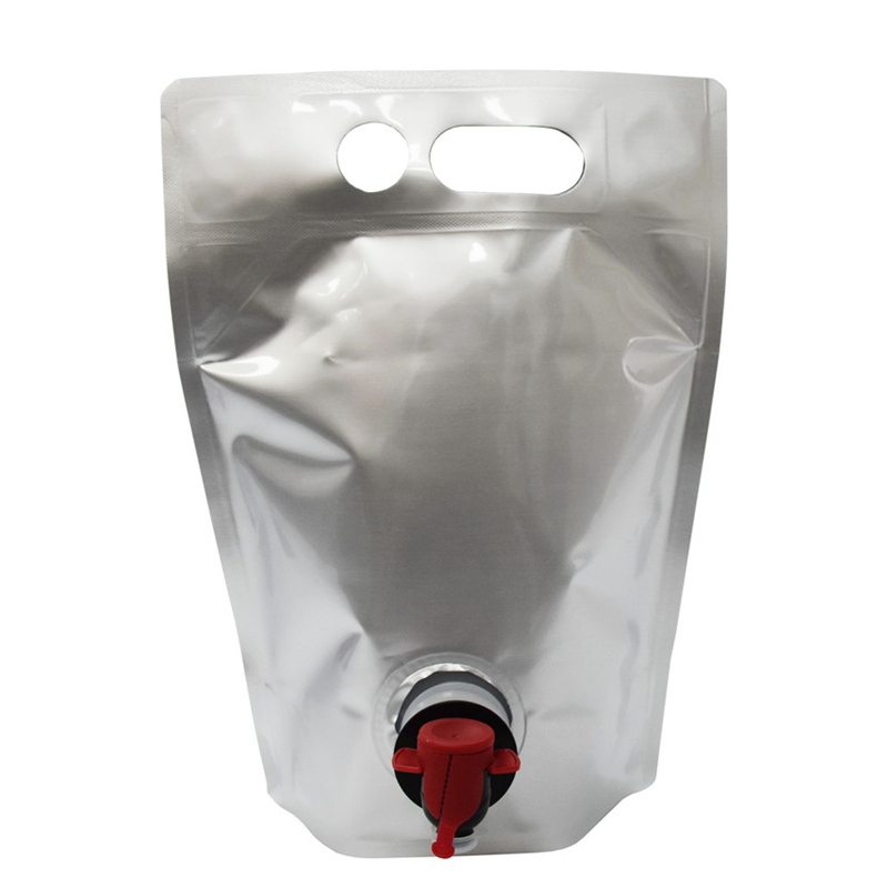 Diseño personalizado impermeabilizando biodegradable stand up bolsas impresas empaquetado suministros de embalaje de cerveza