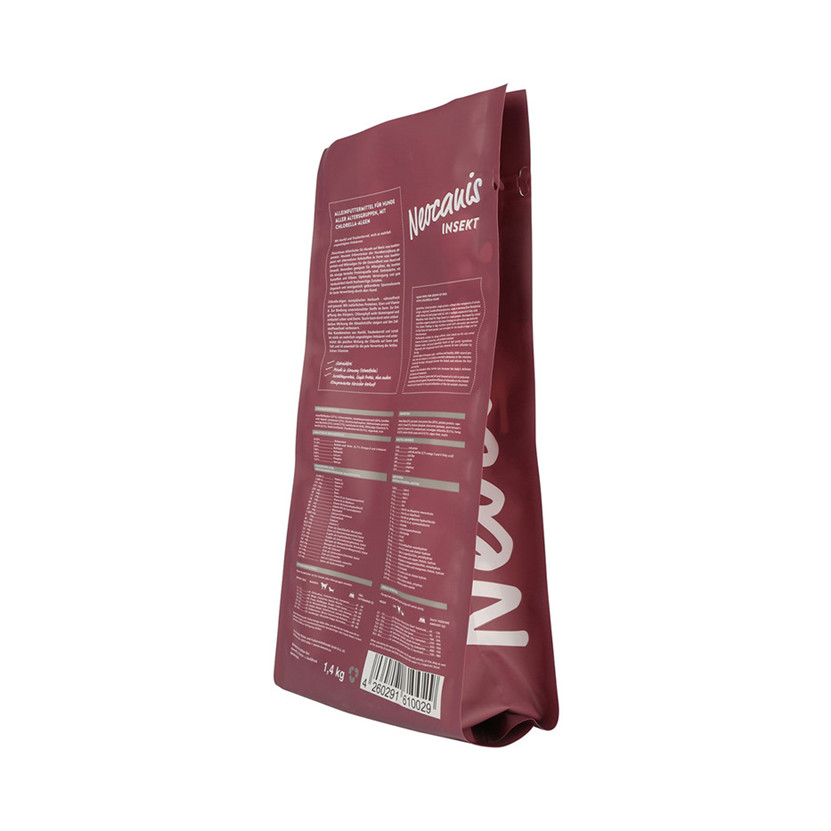 Zipllock completo al por mayor al por mayor acabado mate bolsas de bolsillo de comida