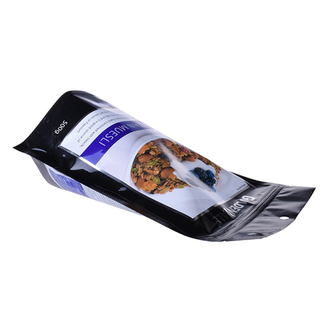Embalaje flexible Sello superior Bolsas de plástico Resalables proveedores de avena Bolsa de calefacción Bolsa de dulces al por mayor
