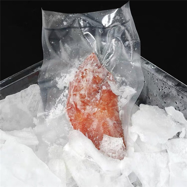 Impresión digital bolsas de sellado de aspiradora con cremallera reclaudable para alimentos.