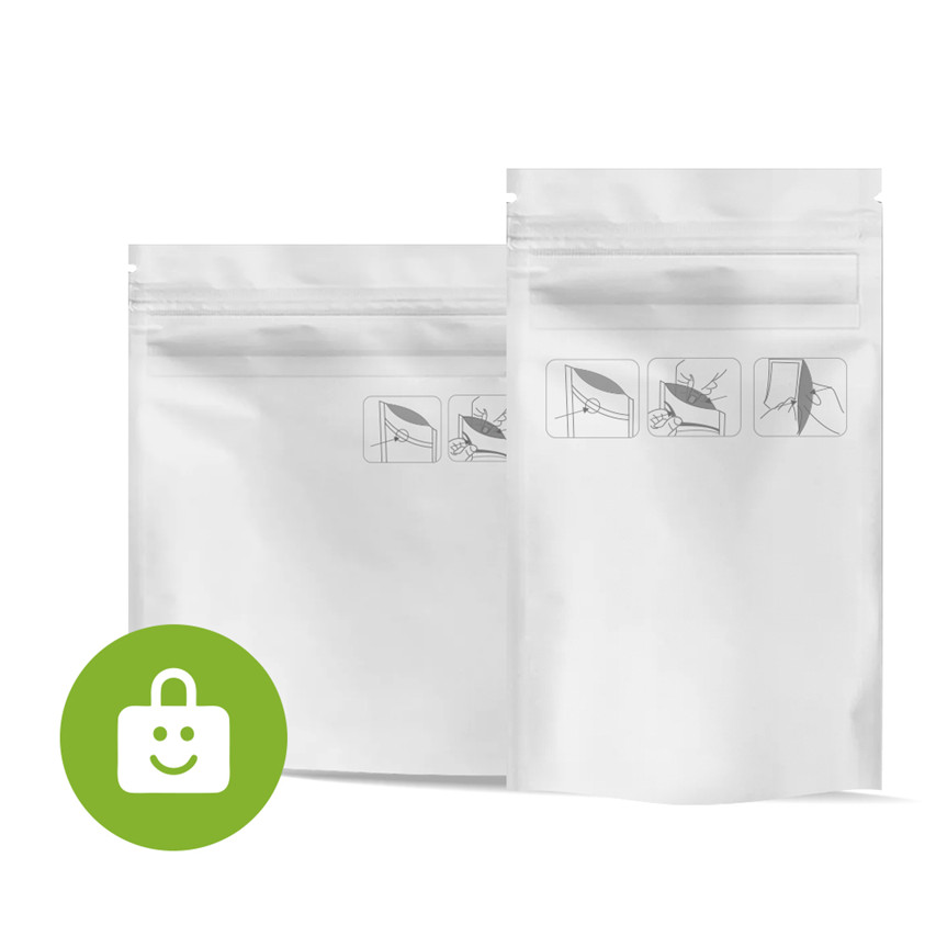 Impresión mate Impresión Gravure oxo biodegradable bolsas de embalaje personalizadas bolsas de plástico con cremallera proveedores