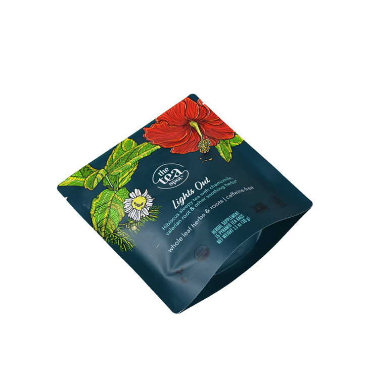Papel reutilizable Sello posterior Sellable Compostable Embalaje de la bolsa Bolsa de té vacía