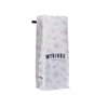 Bolso de café de papel de PLA kraft personalizado con corbata de hojalata