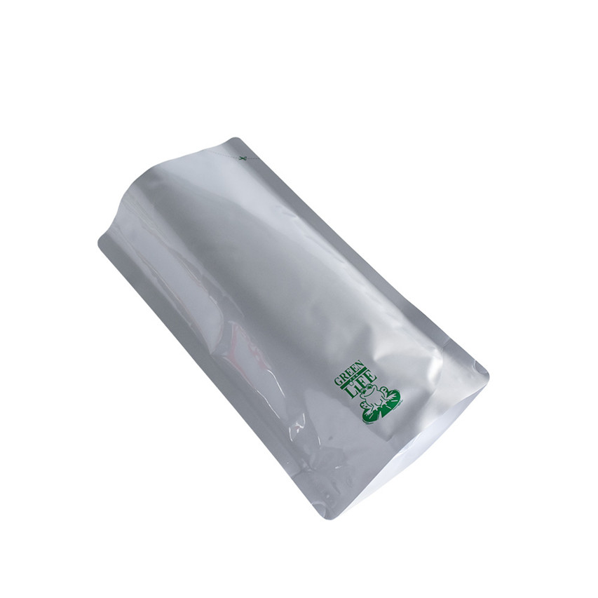 Bolsas de bolsas recicladas con cremallera bolsas compostables empaquetado de alimentos a granel