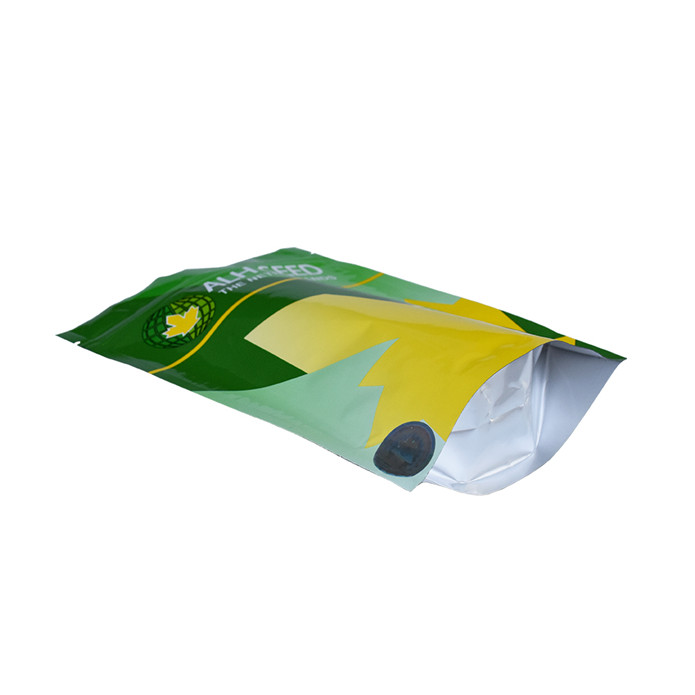 Alimento impreso personalizado ziplock reutilizable exquisita bolsa biodegradable