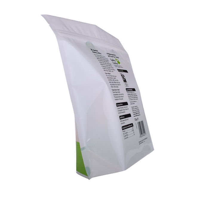 Buena habilidad de sello Alimento Zipllock Eco amigable amigable con las bolsas de sellado de calor compostable personalizados