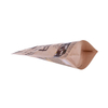 Embalaje flexible Diseño personalizado Mejor precio Bolsa de papel ecológico natural