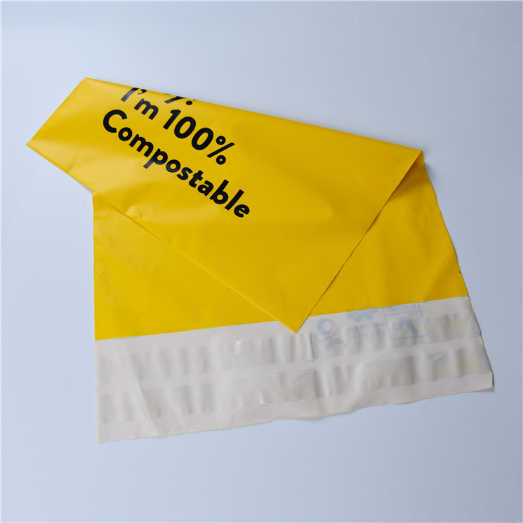 Inventario OEM Inventario Foil Diseño creativo Sello de calor Poly Mailers ecológicos