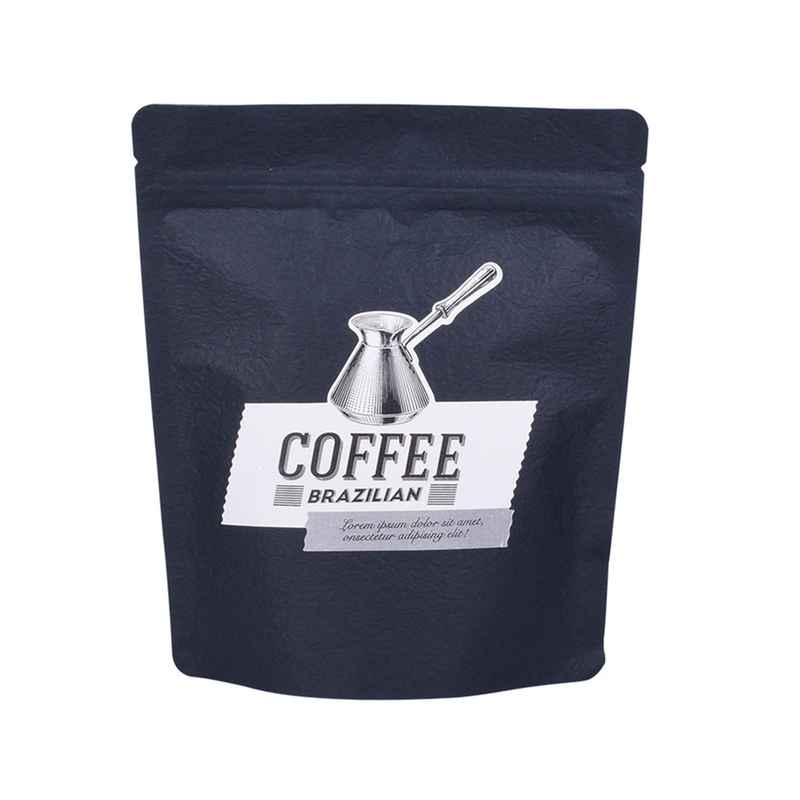 Exquisitas bolsas de café de material laminado con válvulas