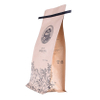 Bolsa de café de alta barrera biodegradable impresa personalizada con corbata de estaño