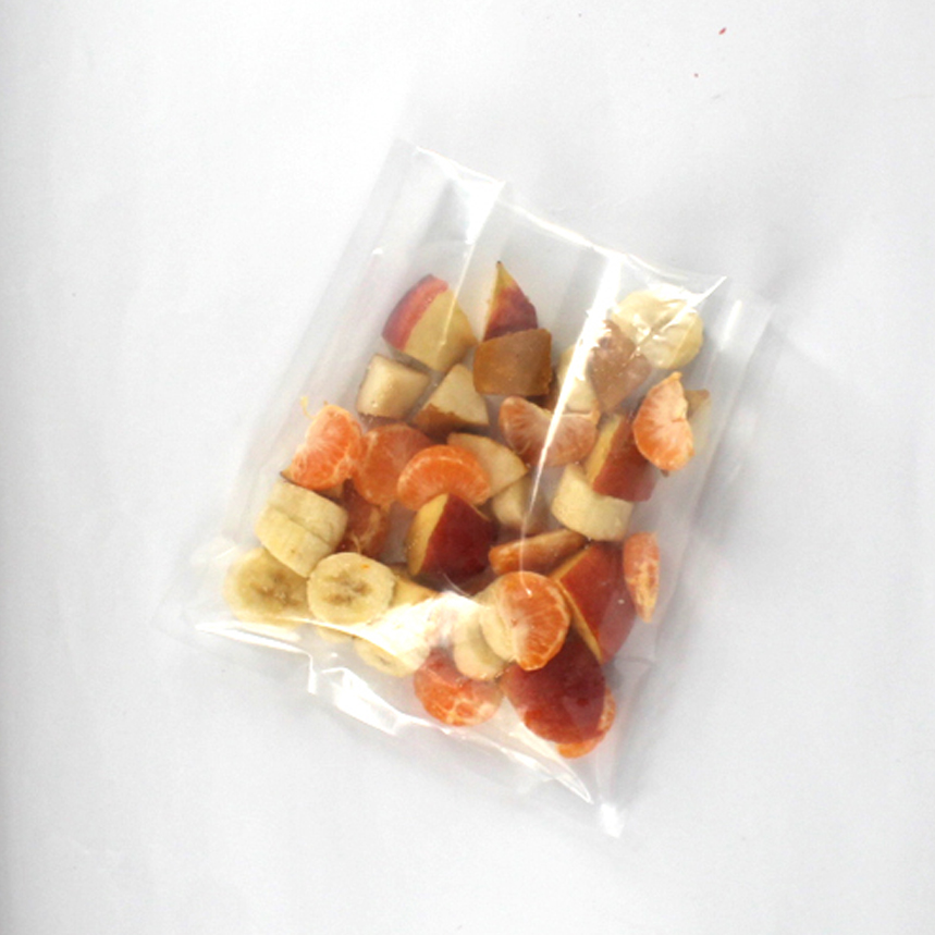 100% materiales naturales Bolso de sello de vacío completamente biodegradable para el embalaje de frutas