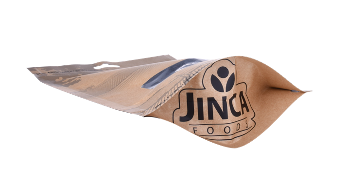 Logotipo de la porción de acabado mate bolsas de bocadillos