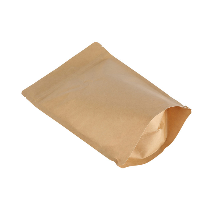 Bolsas de comida de papel Kraft de estampado en caliente de moda