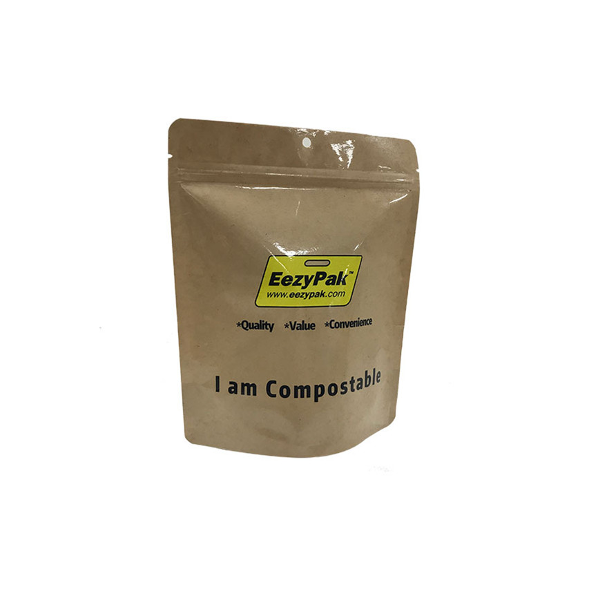 Bolsas de cremallera biodegradables exclusivas con cremallera bolsas de café personalizadas con válvula