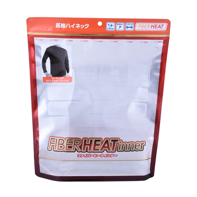 Producto de China Bolsa de vestuario inferior doblada Bolsa de nylon para ropa Selled Pouch Packaging