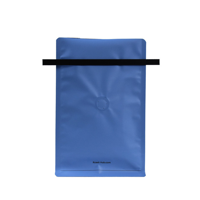 Embalaje de bolsas personalizadas Embalaje de bolsa de café lateral
