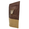 Impresión Gravure Compostable Brown Krafr Paper Té de té de pie ziplock
