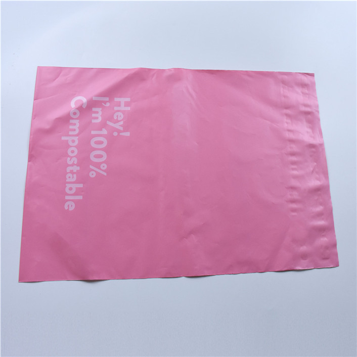 Compostable sin plástico ecológico de bolsas postales envases de correo con colgajo