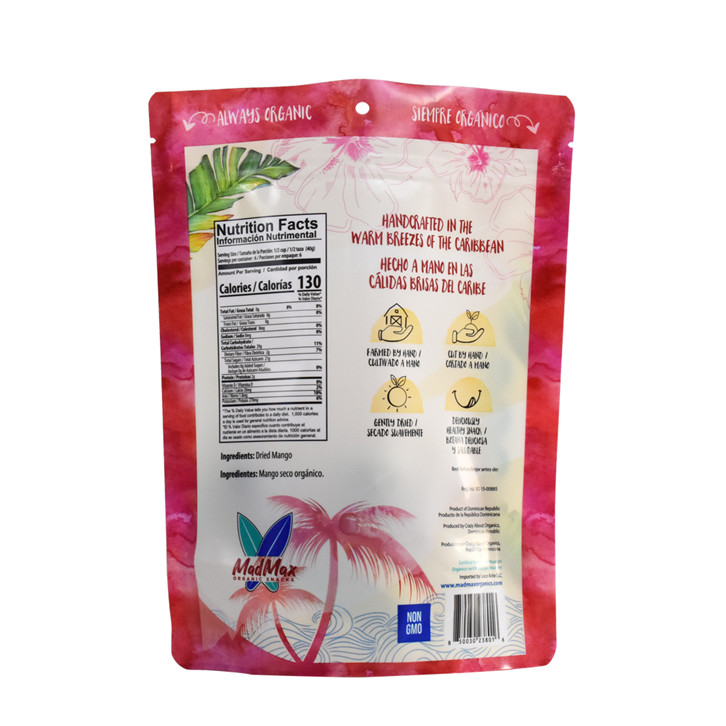 Material laminado de alta calidad impreso personalizado Sostenible Eco Friendly Tear Off Packaging