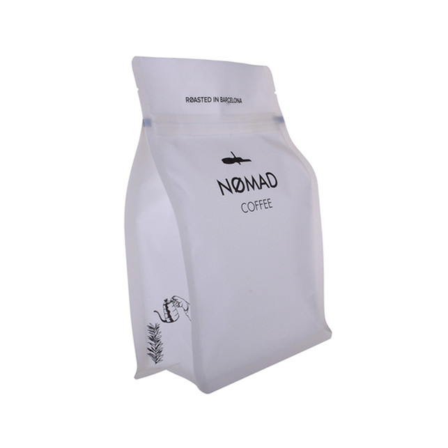 Paquete sostenible para envoltura de café orgánico reciclable en bolsa de café de 16 oz
