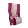 Bolsa de papel kraft brown biodegradable bolso de café de soporte