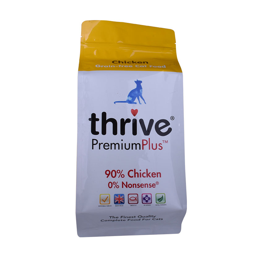 Bolsa de comida para perros con cremallera