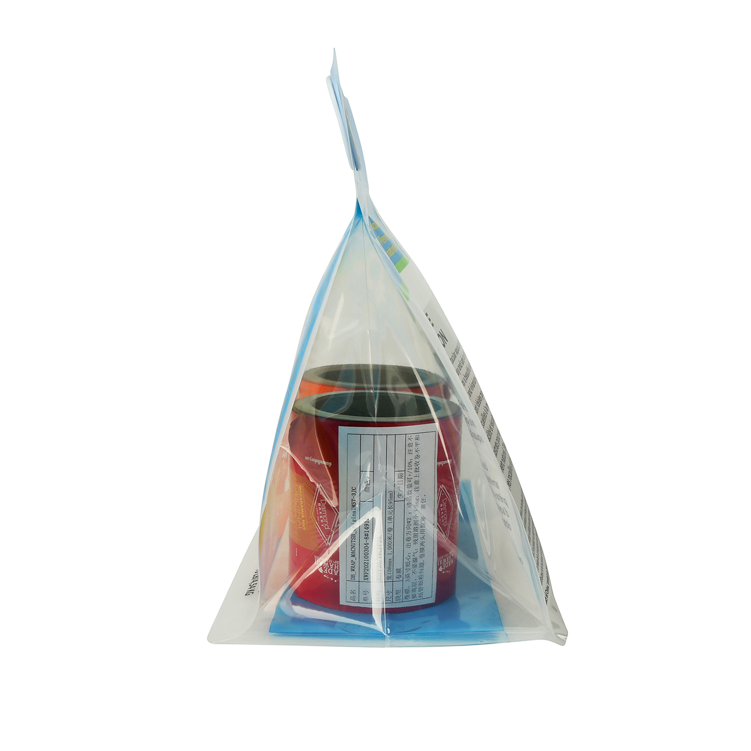 Impresión en huecograbado A prueba de humedad Productos naturales personalizados Crystal River Sand Packaging Bolsa de fondo plano
