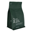 Bolsa de café verde compostable popular