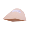 Bolsas de papel kraft compostables sin imprender en caldo para nueces
