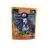Plástico para mascotas gato alimento trate la bolsa plana de sellado de sellado lateral