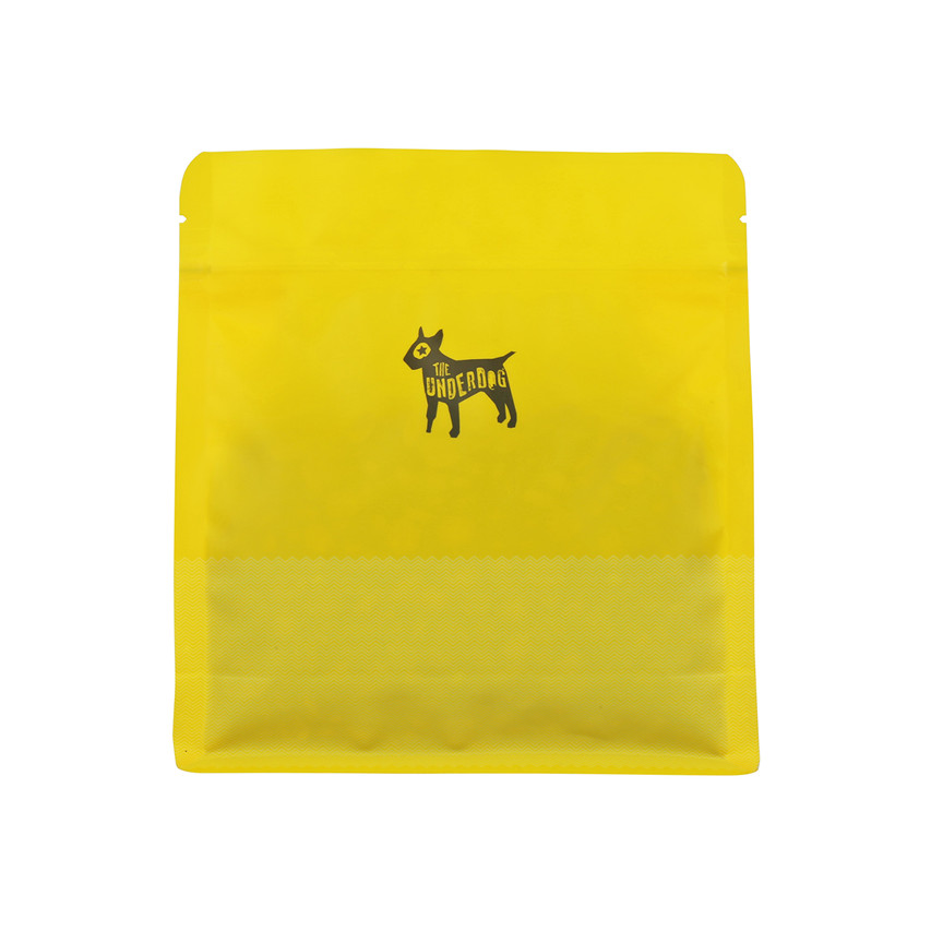 Logotipo de logotipo colorido compostable lámina impresa embalaje impreso bolsas de café premium