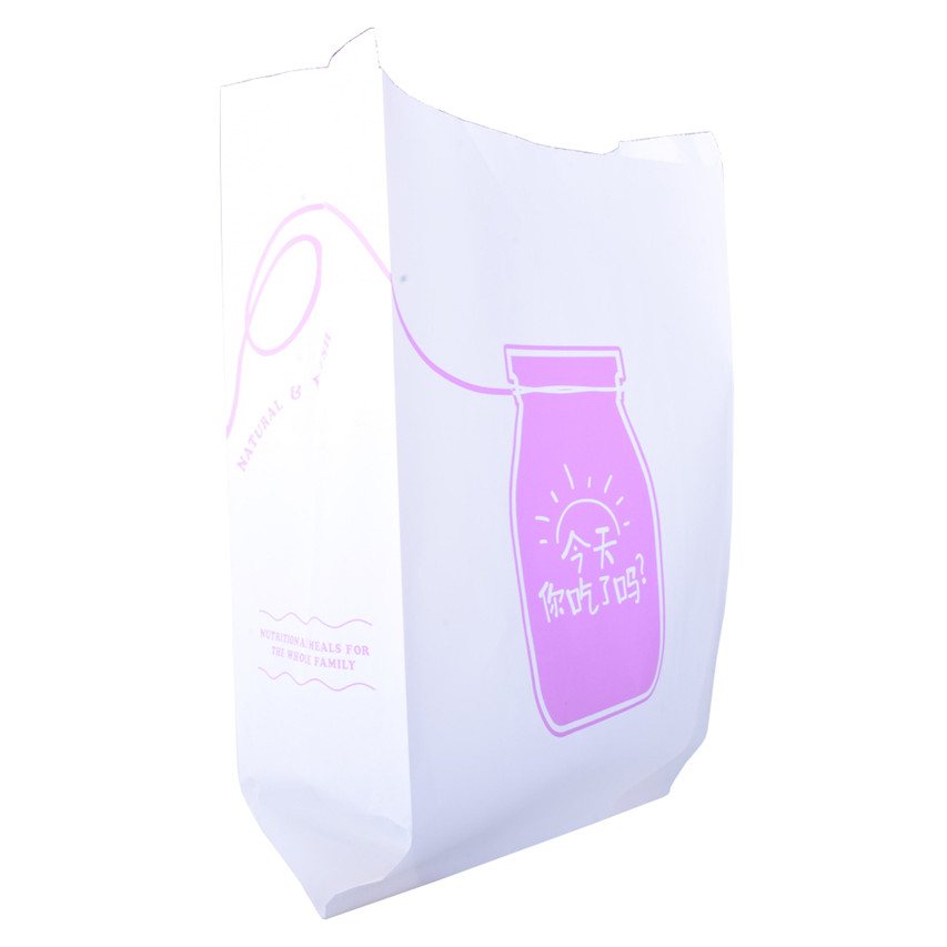 Bolsas de embalaje de Kraft de fábrica Embalaje sostenible para bocadillos Embalaje de productos horneados