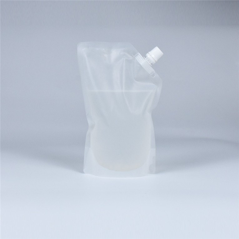 Nuevo estilo de excelente calidad Bolsa de bebida transparente reciclable con barrera alta