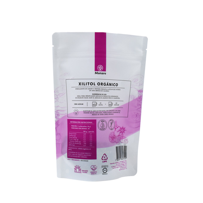 Impresión colorida Empaquetación de bolsas de plástico de excelente calidad para alimentos para alimentos