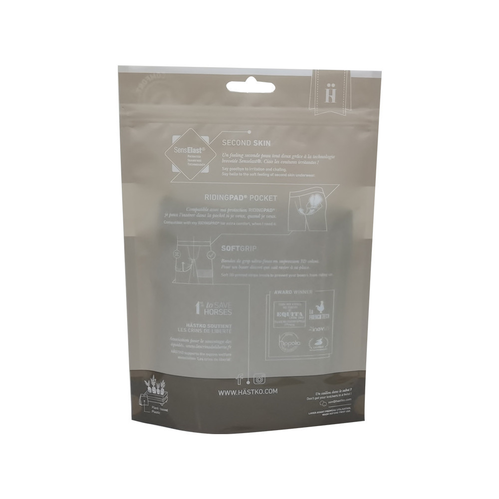 Muestras gratis Bolsas de embalaje de focas de fondo de alta calidad K con ventana transparente