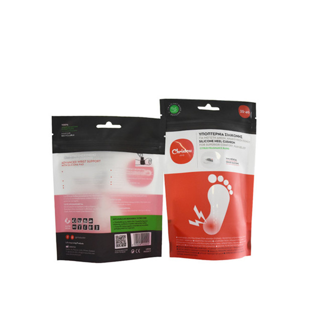 Empacaje de crema de sello superior estándar de ropa ecológica de humedad impresa personalizada