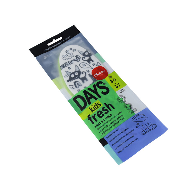 Calor sellado completo Matte acabado mejor envasado de sello lateral ecológico para plantillas