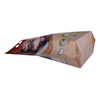 Embalaje de alimentos para mascotas sostenibles personalizados biodegradables con mango