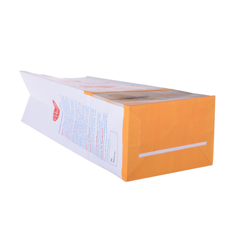 Paquete de barras de proteína de papel de impresión personalizado