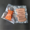 Bolsa de embalaje de plástico al vacío de alimentos de nailon con sellado térmico para pescado
