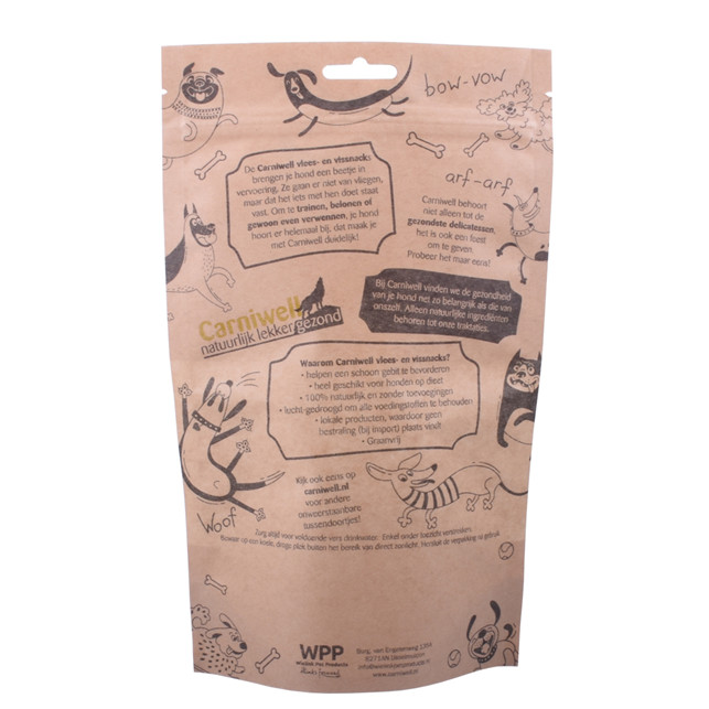 Bolsa de comida biodegradable para perros para mascotas con ventana en Melbourne
