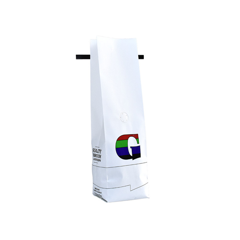 Bolsa de papel superior Bag Biodegradable Tecnología de plástico Tamaño de la bolsa de café