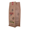 Bolsa de café con cierre de cremallera reclazable a prueba de humedad con barrera