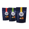 Reciclaje de bolsas de pie de grado alimenticio personalizado resellable con Zipllock