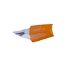 Alimento Zipllock Tgar de lágrimas Notch Color de color cremallera Material renovable Bolsas de embalaje de harina