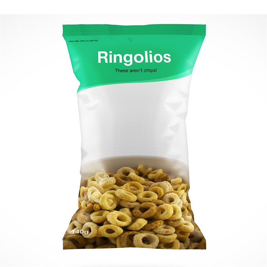 Bolsa de envasado de papas estampadas personalizadas personalizadas de alta calidad