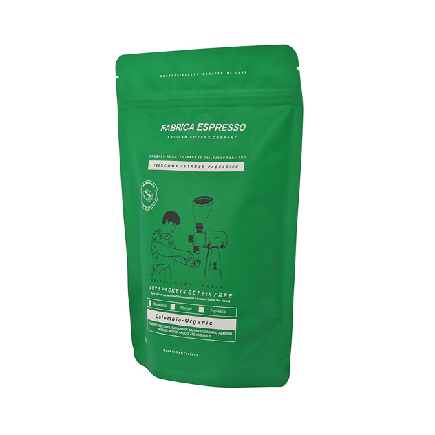 Mejor precio Imprimido personalizado Biodegradable Biodegradable Food Zipllock Top Bouces