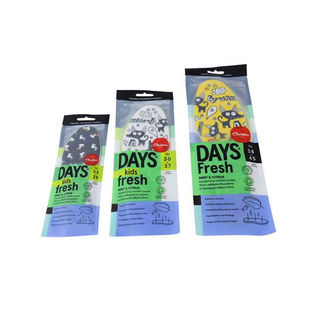 Calor sellado completo Matte acabado mejor envasado de sello lateral ecológico para plantillas